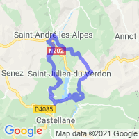 carte strava