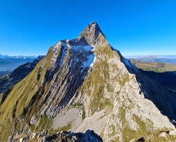 Depuis vanil du Croset, nous aurions du franchir cela... (4581 visites) oui mais non :)) Depuis vanil du Croset, nous aurions du franchir cela...
